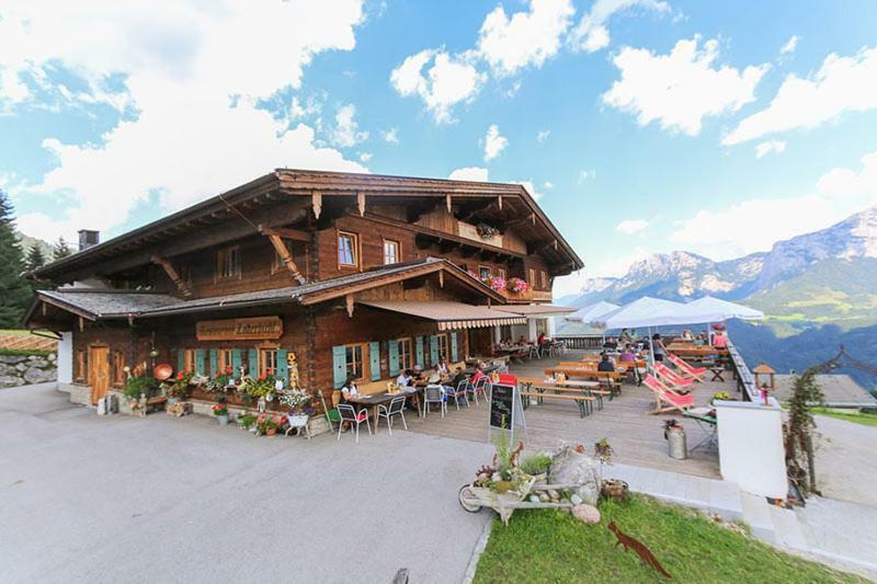 Ferienhaus Loderbichl Lofer Exterior foto